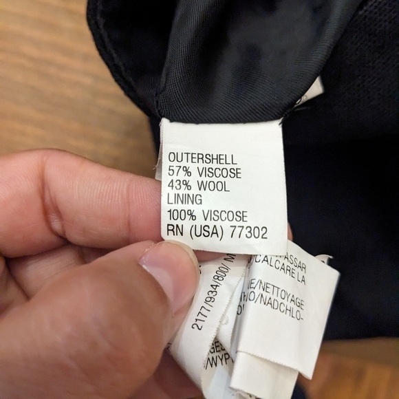 ZARA Woman Wool Blend Lined Mini Skirt - Picture 7 of 8